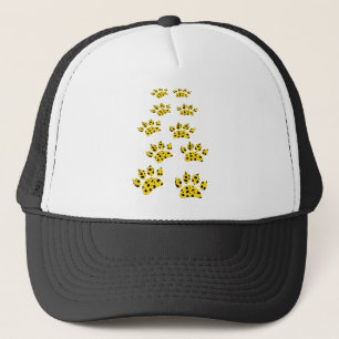 Gorra De Camionero Impresión de rutas de chapuzón