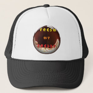 Gorra De Camionero Impresión fresca de mi Freddy Art