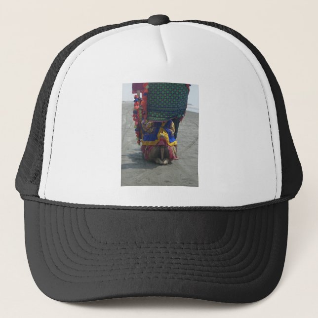 Gorra De Camionero Impresión/gráfico de arte capilar caprichoso (Anverso)