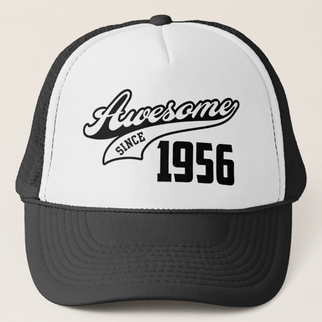 Gorra De Camionero Impresionante desde 1956 (Anverso)