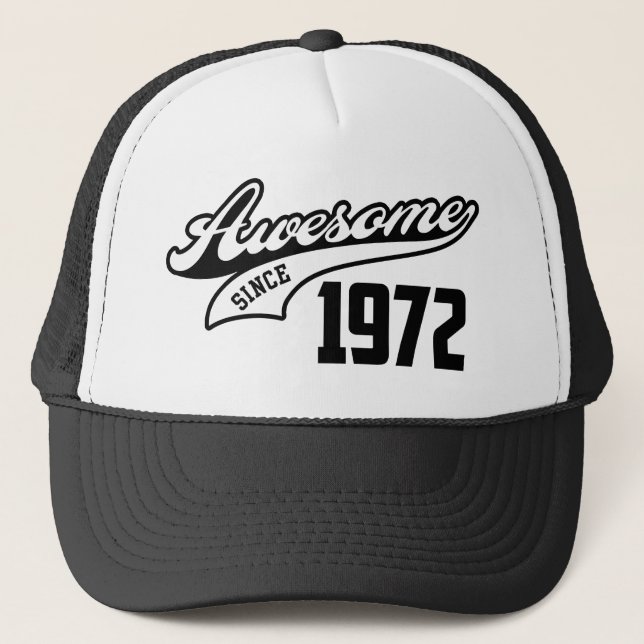 Gorra De Camionero Impresionante desde 1972 (Anverso)