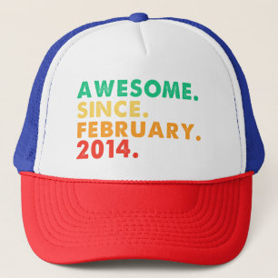 Gorra De Camionero Impresionante Desde Febrero 2014 11 Años 11º Cumpl