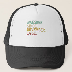 Gorra De Camionero impresionante desde noviembre de 1961