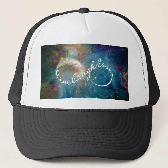 Gorra De Camionero Impresionante símbolo místico de infinito "Live La (Anverso)
