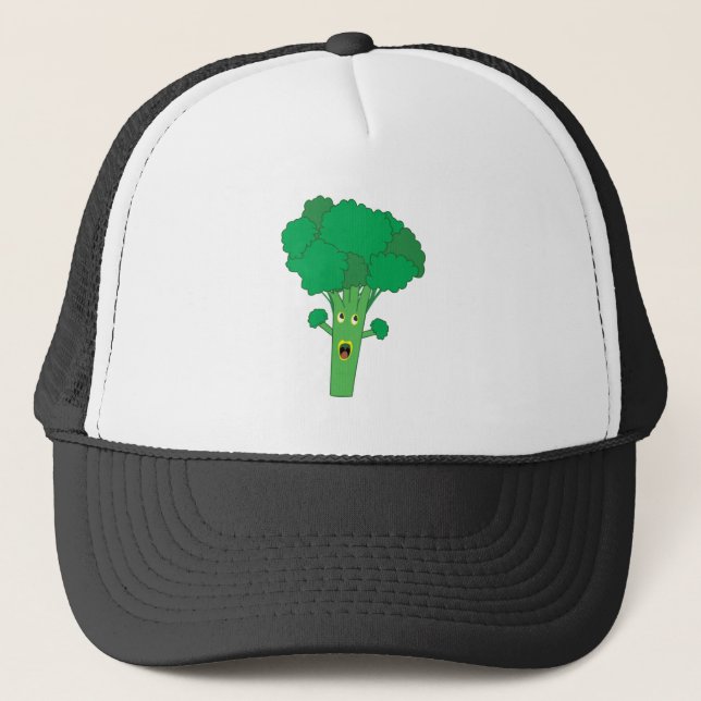 Gorra De Camionero Impresionante vegetación divertida de Broccoli (Anverso)