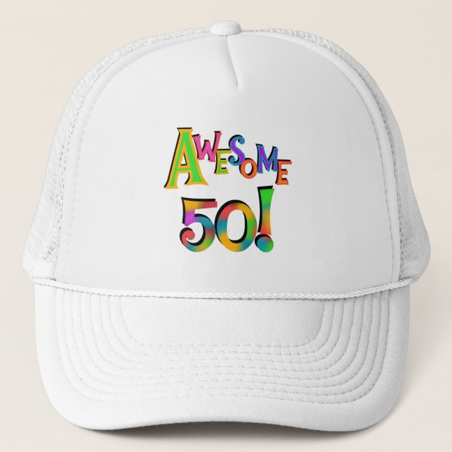 Gorra De Camionero Impresionantes camisetas de cumpleaños y regalos (Anverso)