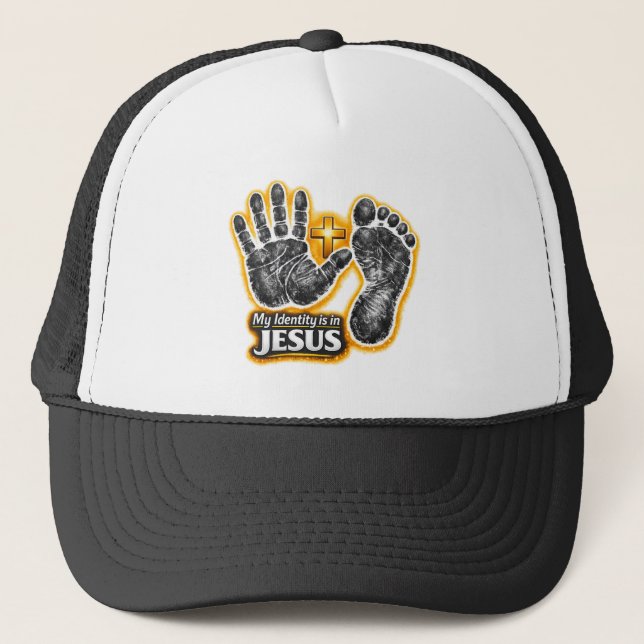 Gorra De Camionero Impresiones de identidad (Anverso)
