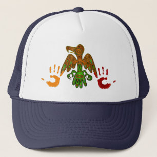 Gorra De Camionero Imprime la inspiración nativa americana