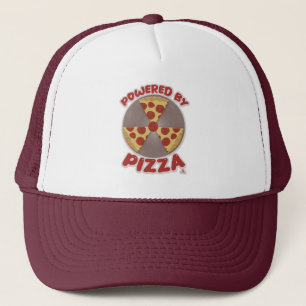 Gorra De Camionero Impulsado por el arte del logo culinario divertido