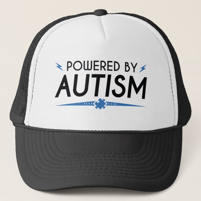 Gorra De Camionero Impulsado por el autismo (Anverso)