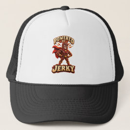 Gorra De Camionero Impulsado por Jerky Superhero