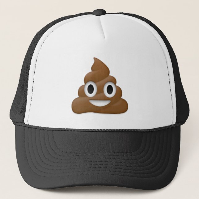 Gorra De Camionero Impulso-emoji hilarante - diseño del dibujo (Anverso)