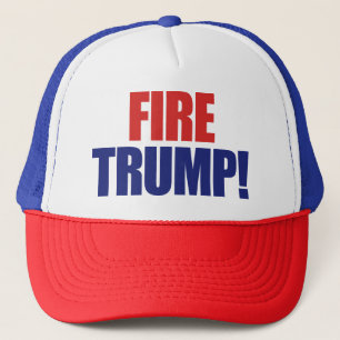 Gorra De Camionero Incendio a Trump - Impedir al presidente Trump