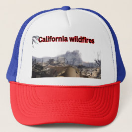 Gorra De Camionero incendios forestales de california