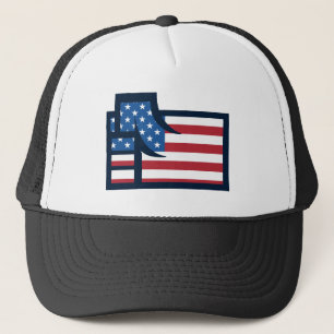 Gorra De Camionero Incidencia Patriótica Americana