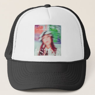 Gorra De Camionero Incluso En Distorsión Brillo