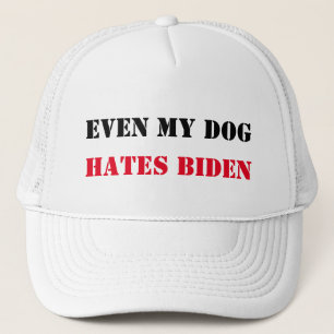 Gorra De Camionero INCLUSO MI PERRO ODIA LA Camiseta BIDEN