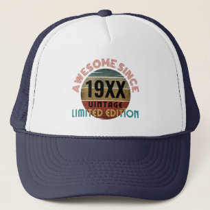 GORRA DE CAMIONERO INCREÍBLE DESDE LA EDICIÓN LIMITADA 19XX