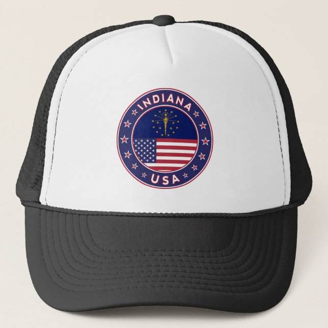 Gorra De Camionero Indiana (Anverso)