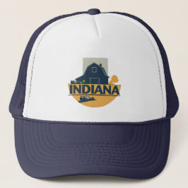 Gorra De Camionero Indiana Estados Unidos de América