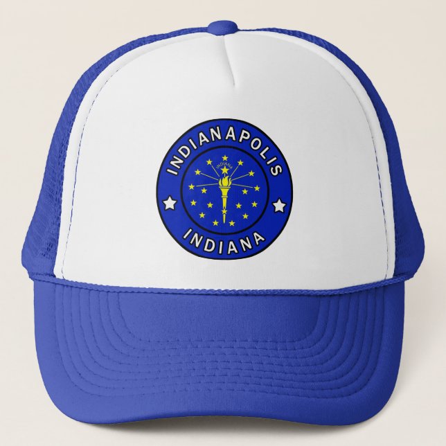 Gorra De Camionero Indianapolis Indiana (Anverso)