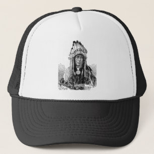 Gorra De Camionero Indio americano