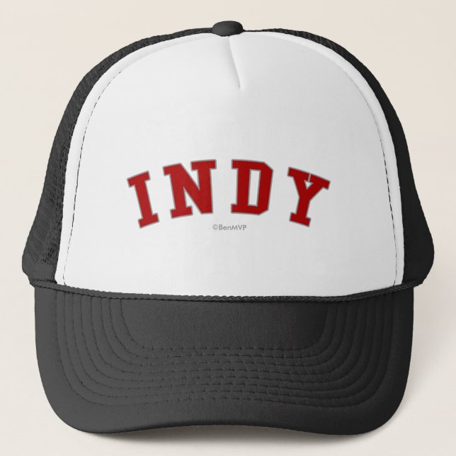Gorra De Camionero Indy (Anverso)