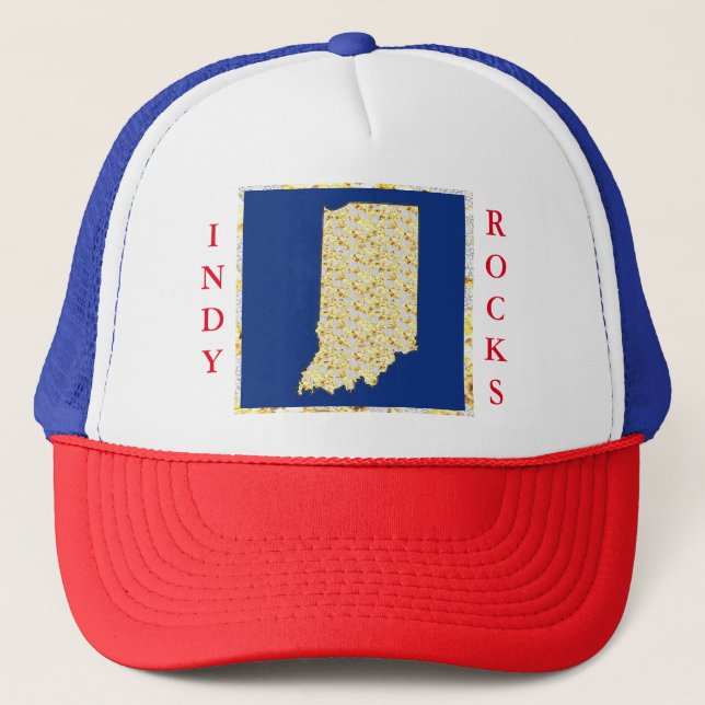 GORRA DE CAMIONERO INDY ROCKS (Anverso)