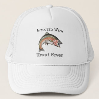Gorra De Camionero Infectada con fiebre de trucha