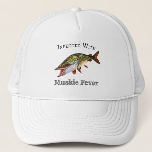 Gorra De Camionero Infectada Con Fiebre Muskie