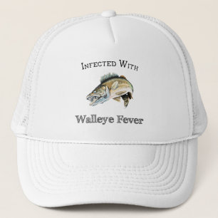 Gorra De Camionero Infectada con fiebre Walleye