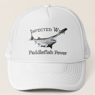 Gorra De Camionero Infectado con fiebre del Paddlefish