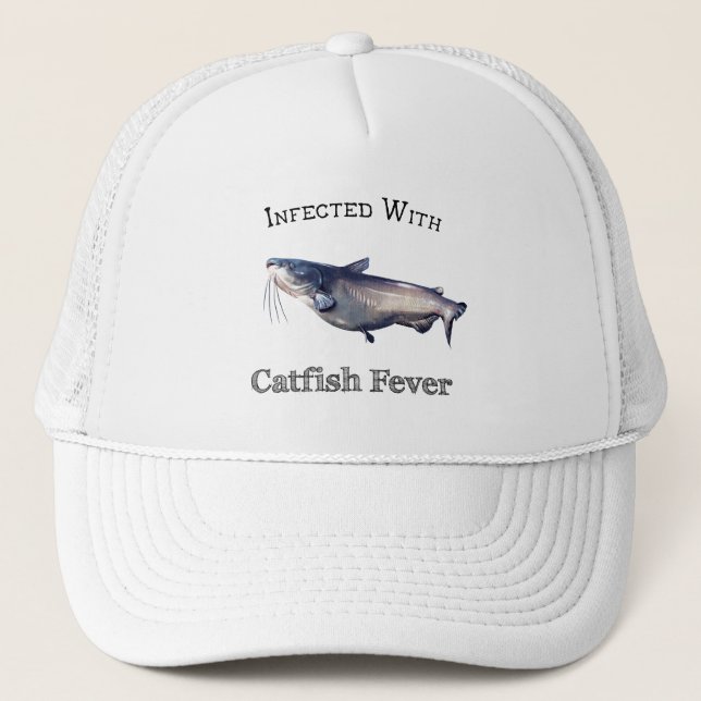 Gorra De Camionero Infectado Con Peste De Pescado (Anverso)