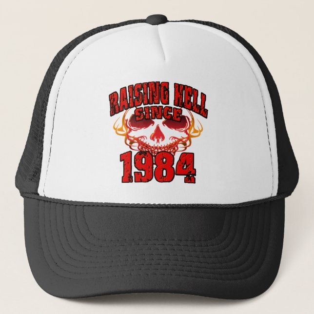 Gorra De Camionero Infierno de aumento desde 1984 .png (Anverso)