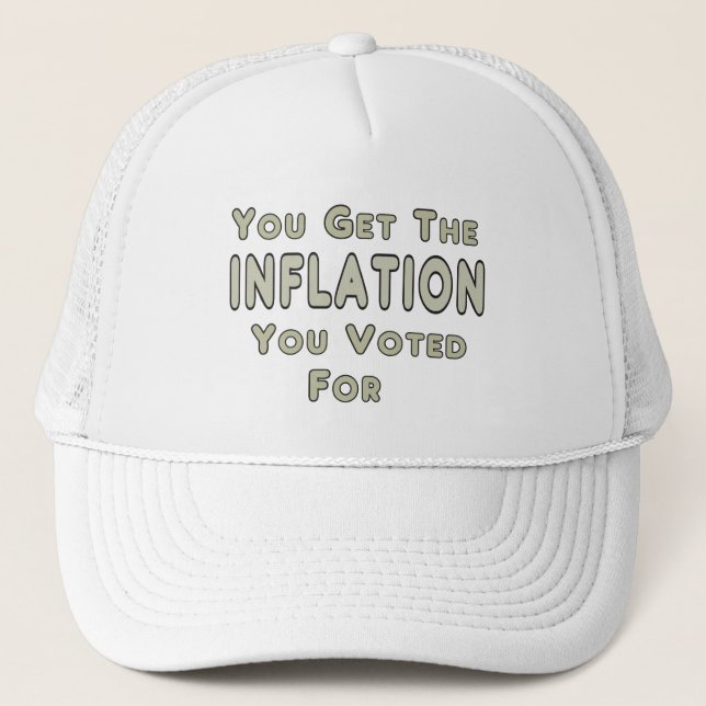 Gorra De Camionero Inflación (Anverso)