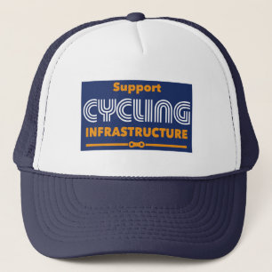Gorra De Camionero Infraestructura de ciclismo de soporte