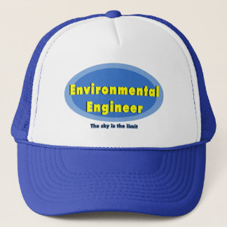 Gorra De Camionero Ingeniero Ambiental Blue Oval
