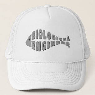 Gorra De Camionero Ingeniero Biológico Gray Fish