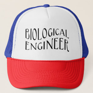 Gorra De Camionero Ingeniero Biológico Texto