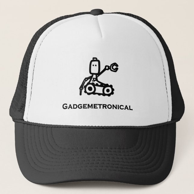 Gorra De Camionero Ingeniero Bot Gadgemetronical (Anverso)
