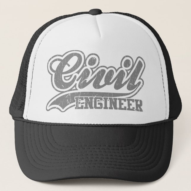 Gorra De Camionero Ingeniero civil (Anverso)