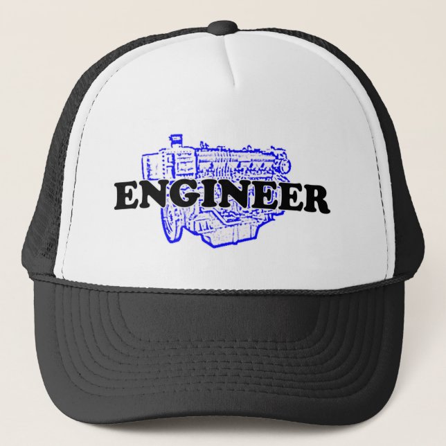 Gorra De Camionero Ingeniero de las trituradoras (Anverso)