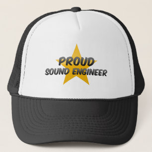 Gorra De Camionero Ingeniero de sonido orgulloso