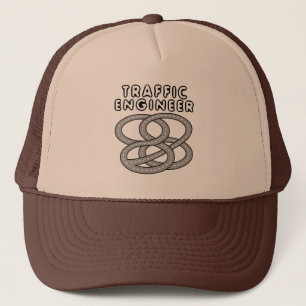 Gorra De Camionero Ingeniero de Tráfico Intercambio de Carretera