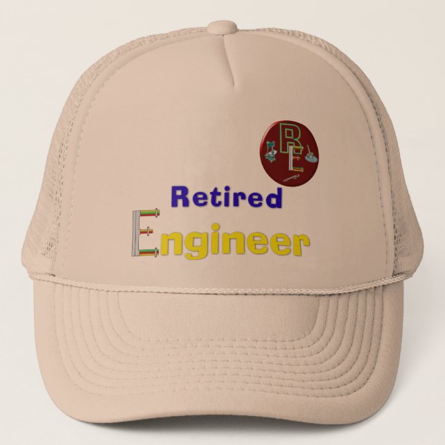 Gorra De Camionero Ingeniero jubilado (Anverso)