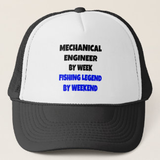 Gorra De Camionero Ingeniero Mecánico de Leyendas de Pesca