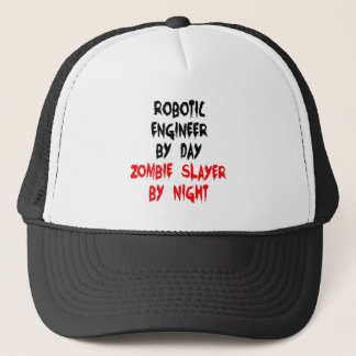 Gorra De Camionero Ingeniero Robótico Zombie Slayer