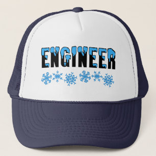 Gorra De Camionero Ingeniero Snowflake