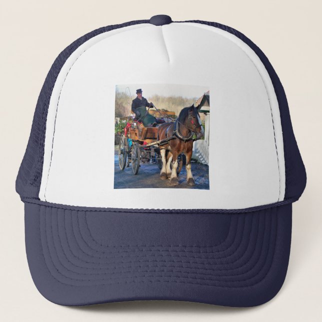 GORRA DE CAMIONERO INGLATERRA VICTORIANA (Anverso)