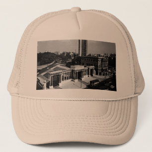 Gorra De Camionero Inglaterra vintage Londres Hyde park corner Hilton